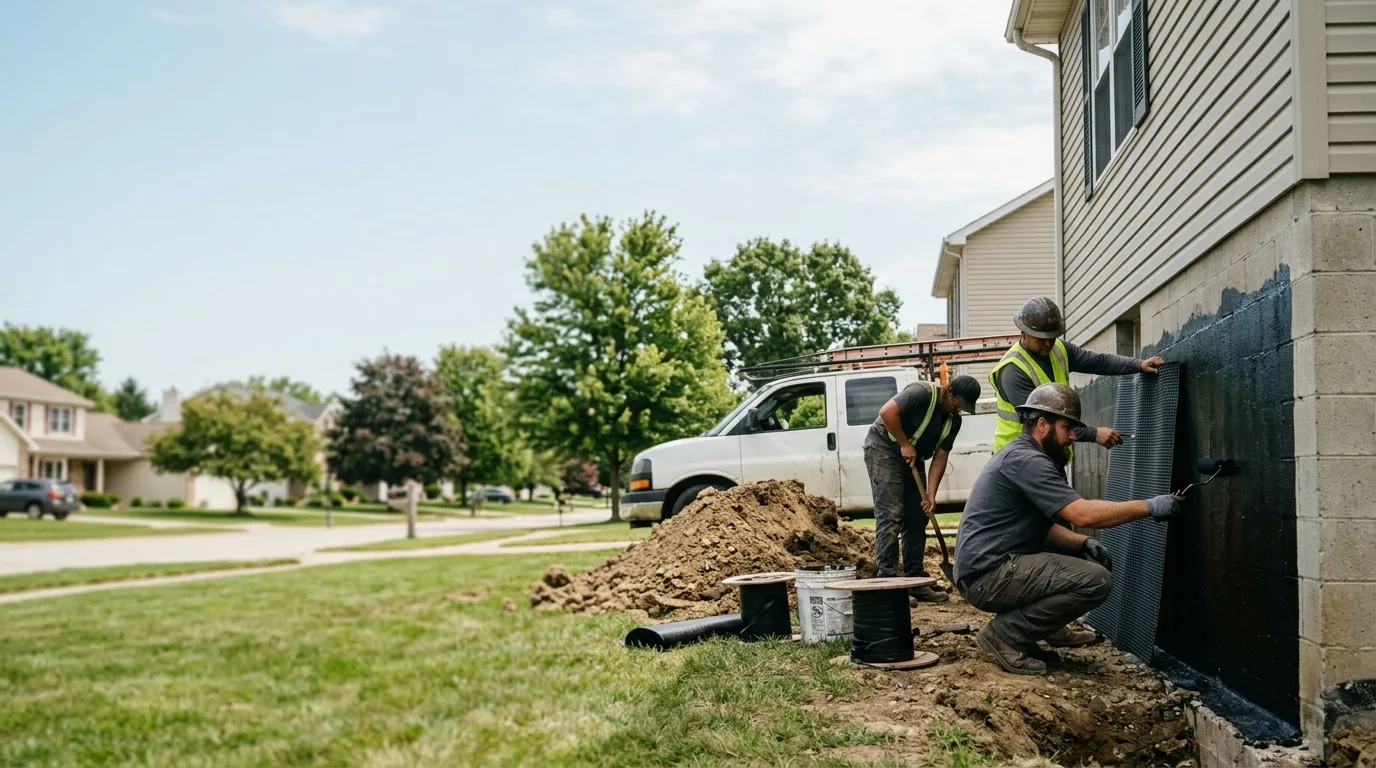 Basement Waterproofing in Omaha, IL near me